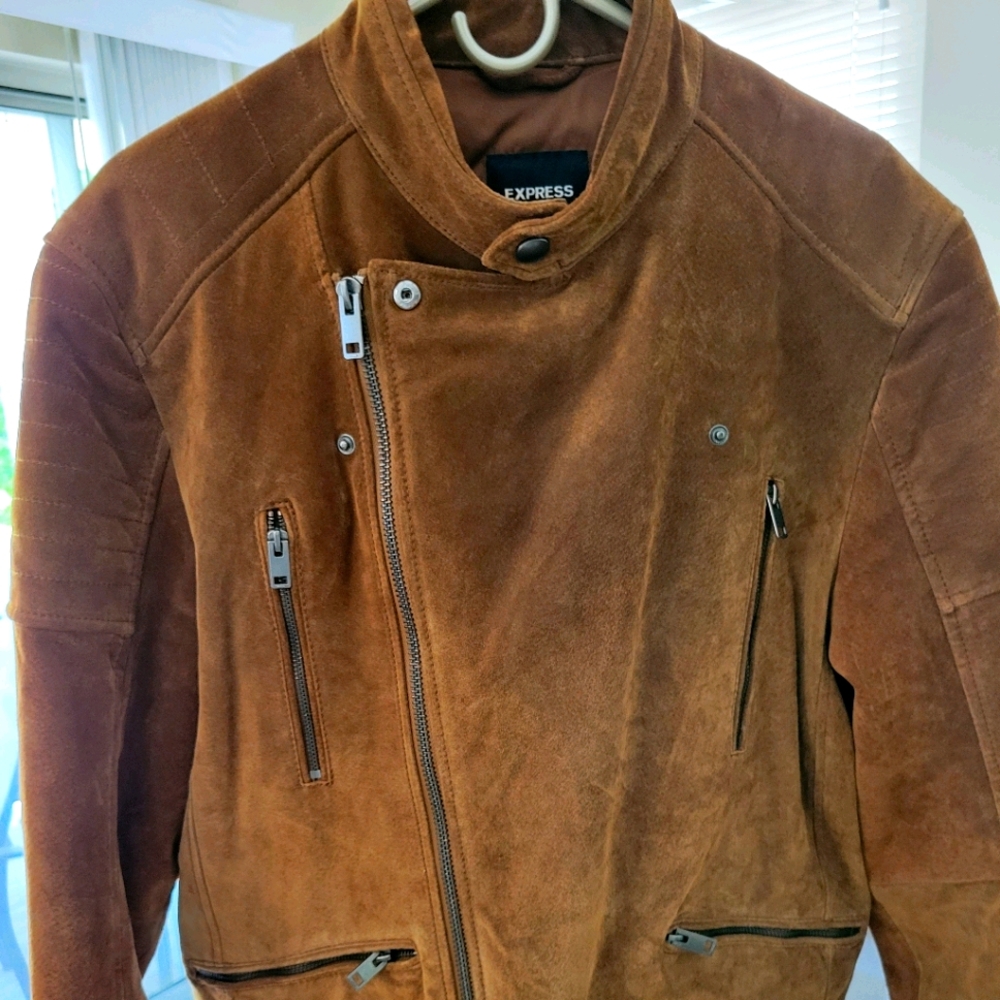 Men's leather jacket